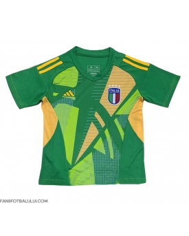 Italia Portarii Tricou Fotbal Replică European 2024 Barbati Deplasare